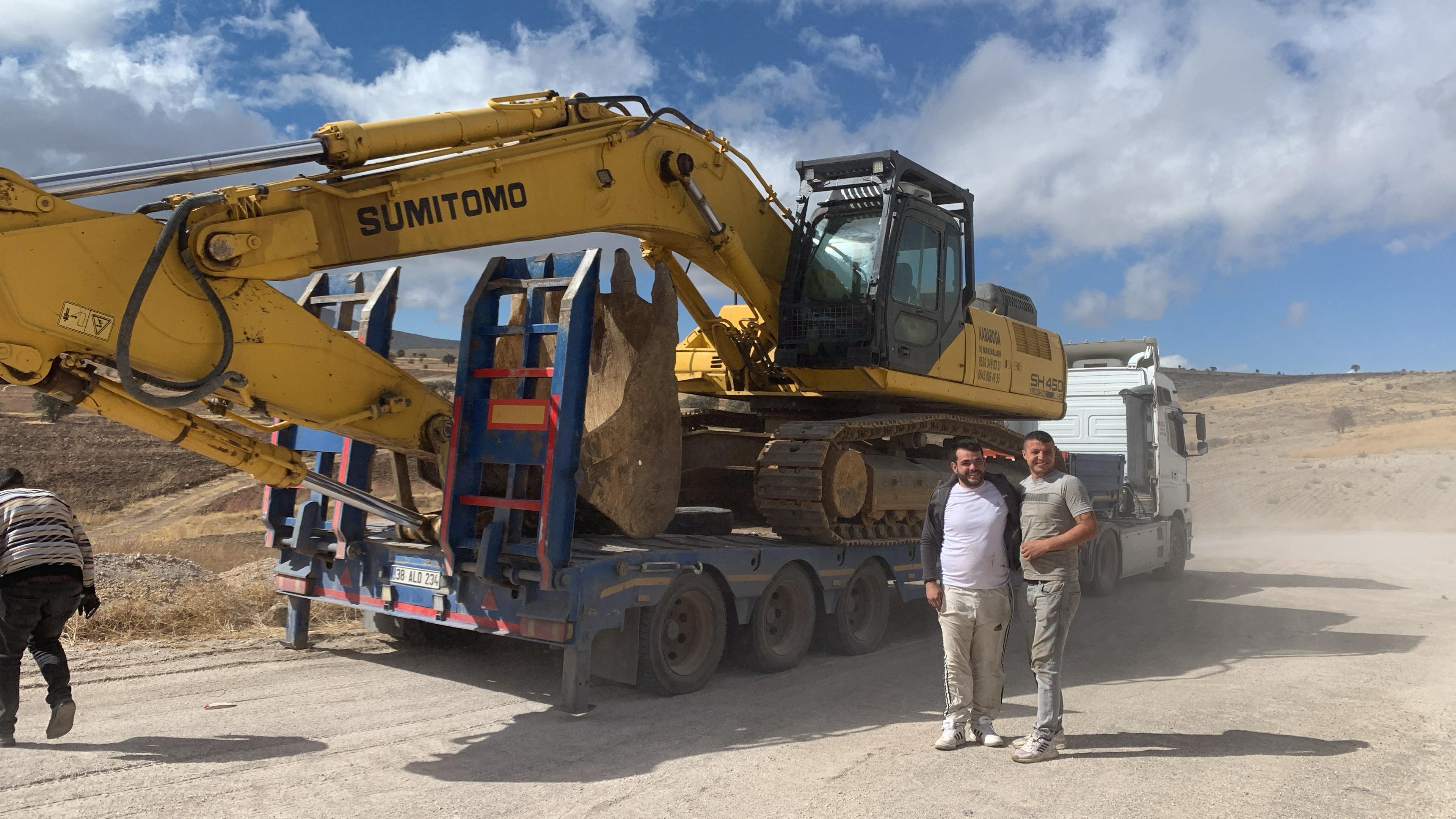 Gece lowbed taşımacılığı